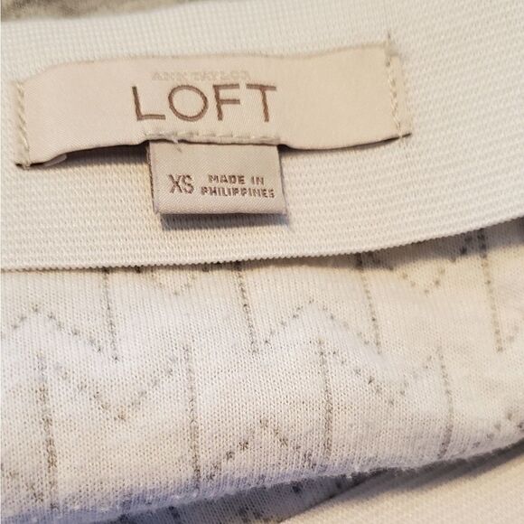 Loft Gray Flouncey Skirt  - Picture 4 of 4